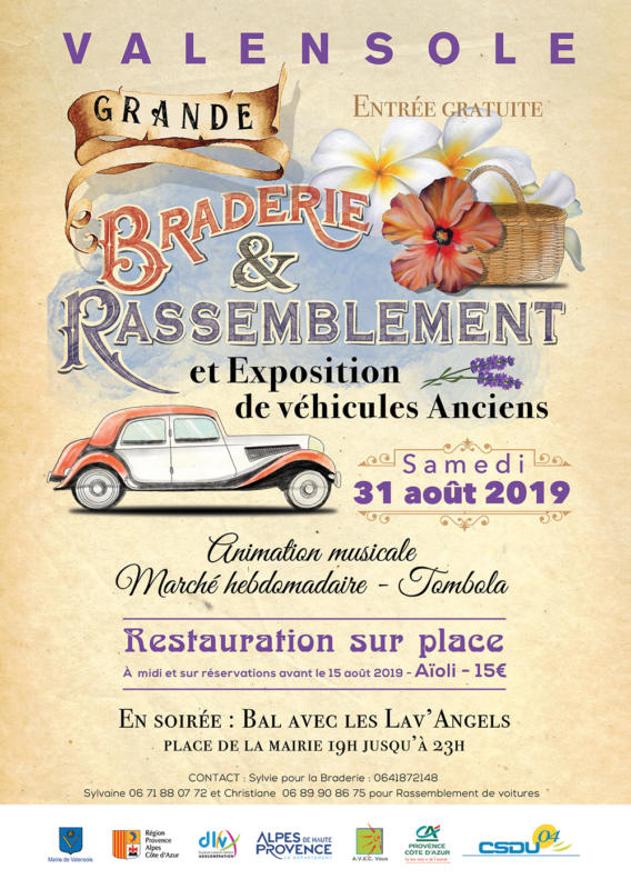 Grande Braderie - Valensole - 31/08/2019